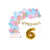 Çıtıpıtıstore 0-9 Yaş Balon Zincir Set, 50125585659656