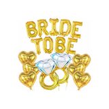 Çıtıpıtıstore Bride To Be Balon Set, GOLD