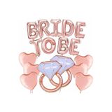 Çıtıpıtıstore Bride To Be Balon Set, ROSE