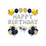 Çıtıpıtıstore Happy Bırthday Balon Seti, GOLD