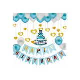 Çıtıpıtıstore Happy Bırthday Doğum Günü Balon Set, MAVİ