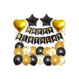 Çıtıpıtıstore Happy Bırthday Konsept Balon Set, GOLD 546879498464899