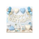 ÇITIPITISTORE Happy bırthday set balon parti kulama seti