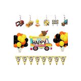 Çıtıpıtıstore Inşaat Temalı Doğum Günü Balon Set, 54564565465