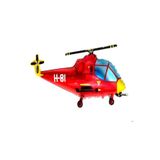 ÇITIPITISTORE Karışık Araç Konsept Folyo Balon, Helikopter, Kırmızı