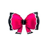ÇITIPITISTORE Kırmızı Bowtie Folyo Balon, Karışık Figürlü Deniz Araç Çiçek Balon Çeşitleri