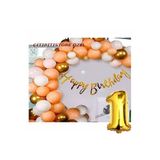 Çıtıpıtıstore Lüks 1 Yaş Doğum Günü Balon Konsepti