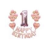 Çıtıpıtıstore Lüks 1 Yaş Happy Bırthday Balon Set