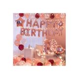 Çıtıpıtıstore Lüks 18 Yaş Happy Bırthday Doğum Günü Balon Set, 1
