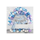 Çıtıpıtıstore Mavi Lila Balon Zincir Set