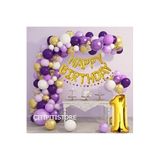Çıtıpıtıstore Mor 1 Yaş Balon Seti, 4837589347583479