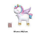 ÇITIPITISTORE Tekerlekli yürüyen unicorn folyo balon