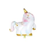 ÇITIPITISTORE Unicorn Figür Folyo Balon, Altın Renk