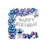 Çıtıpıtıstore Uzay Temalı Doğum Günü Lüks Balon Set