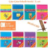 Çıtır Çıtır Felsefe Serisi 8 Kitap (Set 3) (8-12 Yaş) / Telefon Tutucu Hediyeli