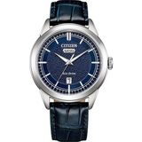 Citizen AW0151-00LC Quartz Deri Lacivert 10 Atm 40 mm Erkek Kol Saati - tek ebat