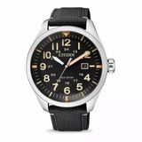 Cıtızen Eco-Drıve Aw5000-24E Pilsiz Solar Siyah Tekstil Kordon Erkek Kol Saati