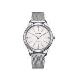 Citizen Em1220-82a Metal Kadın Kol Saati - Gümüş