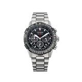 Citizen Hau Promaster Chrono Ca4664-60e Siyah Gri Çelik Erkek Kol Saati