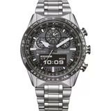 Citizen JV2006-55H Gümüş Füme Metal Erkek Kol Saati