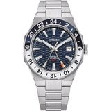 Citizen Series8 Gmt NB6034-58L Otomatik Erkek Kol Saati - Çok Renkli
