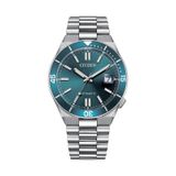 Citizen Tsuyosa Shore Petrol Blue Nj0231-56l Otomatik Erkek Kol Saati Metal