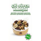 ÇITLAT ÇEREZ SHOP Çiğ Süper Karışık Kuruyemiş 500 GrDiyet Ara Öğün Ceviz, Badem, İncir, Kayısı, Üzüm, Kabak Çekirdeği