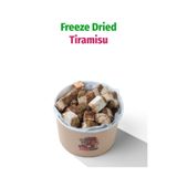 ÇITLAT ÇEREZ SHOP Freeze Dried Tiramisu Dondurularak Kurutulmuş Atıştırmalık Çıtır Tatlı 85 Gr
