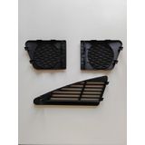 Citreon Berlingo 97 2005 Torpido Havalandırma Ve Hoparlör Kapağı Sağ Sol Çift Set 3 Parça