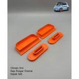 Citroen Ami Kapı Rüzgar Önleyici Kapak Seti 1 Set