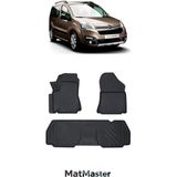 Citroen Berlingo 2016 Model 5d Ekstra Havuzlu Paspas - Siyah
