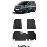 Citroen Berlingo 2022 Model 5d Ekstra Havuzlu Paspas - Siyah