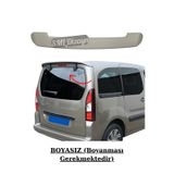 Citroen Berlingo Spoiler Bagaj Üstü Tavan Spoyler Boyasız 2009-23