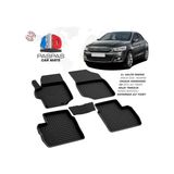 Citroen C-Elysee Ferrous 4d Havuzlu Kauçuk Paspas 2015 - Siyah