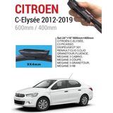 Citroen C-Elysee Ön Cam Muz Silecek Takımı (2012-2021)