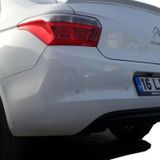Citroen C Uyumlu Elyesee (2012-2016) Arka Tampon Eki - Difüzör (Plastik)