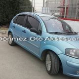 Citroen C3 2003-2010 Mugen 4 Adet Cam Rüzgarlığı