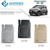 Cıtroen C3 Aircross 2016-2020 Oto Paspas Profesyonel 4d (Bej)
