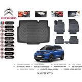 Citroen C3 Aircross 2017 Model 3D Bagaj Havuzu+4d Havuzlu Paspas Seti - Siyah