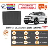 Citroen C3 Aircross 2017 Sonrası Halı Bagaj Havuzu
