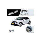 Citroen C3 Krom Ayna Kapağı 2 Parça 2017 > Paslanmaz Çelik 2728 200161