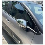 Citroen C3 Krom Ayna Kapagi 2 Parca 2017+ Paslanmaz Celik