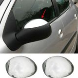 Citroen C3 Krom Ayna Kapağı Tk 2002-2009 Paslanmaz Çelik
