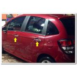Citroen C3 Krom Kapı Kolu 2009-2016 4 Kapı Paslanmaz Çelik