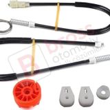 Citroen C3 Pluriel Mk1 Cabrio Convertible 2003-2010 İçin Elektrikli Arka Sol Cam Kriko Tamir Seti