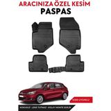 Citroen C4 2010-2011-2012-2013-2014 Model Araca Özel Havuzlu Paspas Takım - Siyah