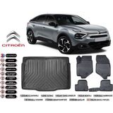Citroen C4 2023 Model Bagaj Havuzu Araca Özel Siyah Kokusuz Havuzlu Paspas Takımı