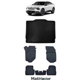 Citroen C4 2025 Model 5d Premium Ekstra Havuzlu Paspas ve Bagaj Havuzu Set - Siyah