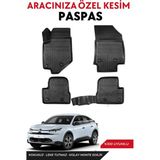 Citroen C4 2025 Model Araca Özel Havuzlu Paspas Takım - Siyah