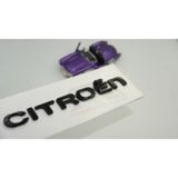 Citroen C4 C5 B7 Bagaj Parlak Siyah ABS 3M 3D Yazı Logo Amblem